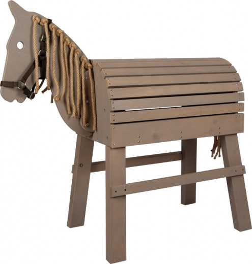 Small Foot Wooden Horse Grey