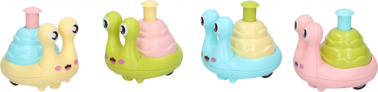 Snail on Wheels 7 cm – pull-along toy