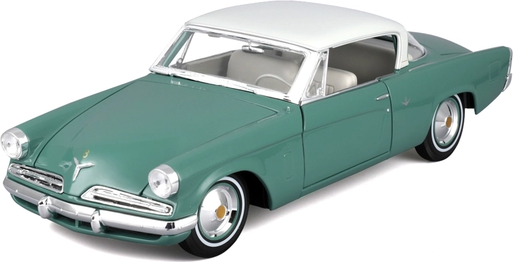 Maisto 1953 Studebaker Starliner 1:18 žalias automobilio modelis