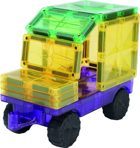 Cleverclixx magnetinis konstruktorius Wheels Pack Intense (25 vnt.)