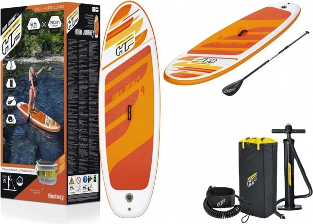 Inflatable paddleboard HYDRO-FORCE AQUA JOURNEY set 274 × 76 × 12 cm