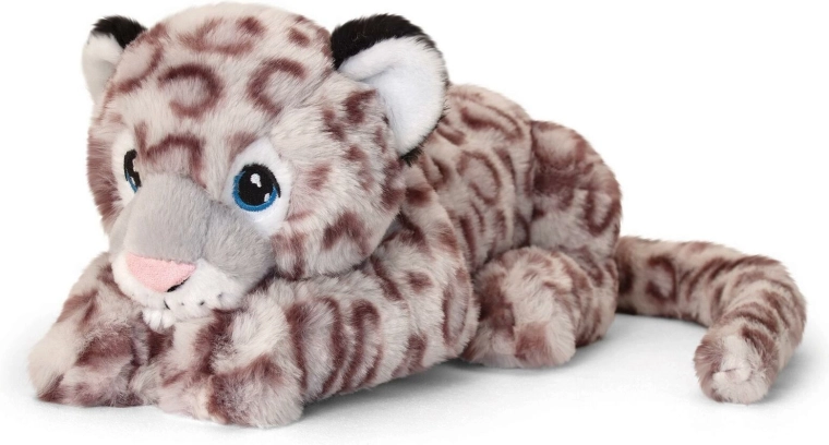 Keel toys pliušinis snieginis leopardas 45 cm