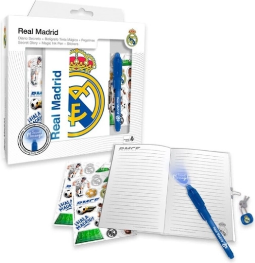 Dienoraštis su stebuklingu rašikliu „Real Madrid“