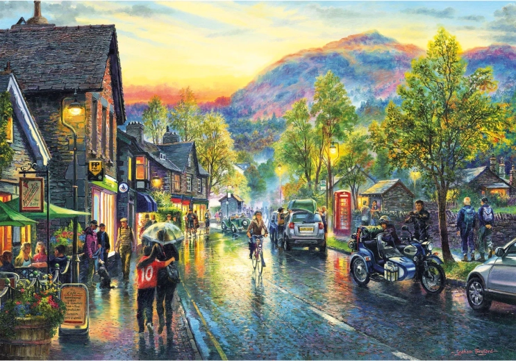 GIBSONS Puzzle Grasmere at Dusk 500 pieces