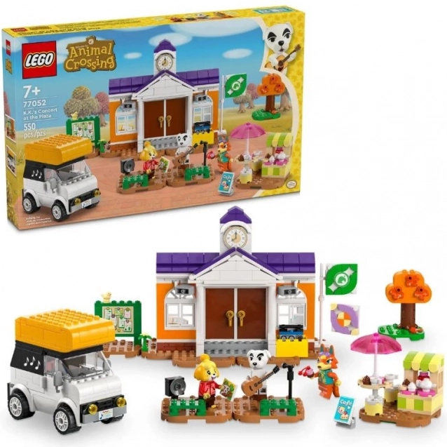 LEGO® Animal Crossing™ 77052 K.K. ir koncertas aikštėje