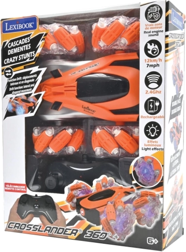 Lexibook kaskadinis automobilis Crosslander 360°+
