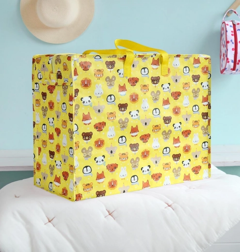 A Little Lovely Company - XL Storage Bag Animal Friends