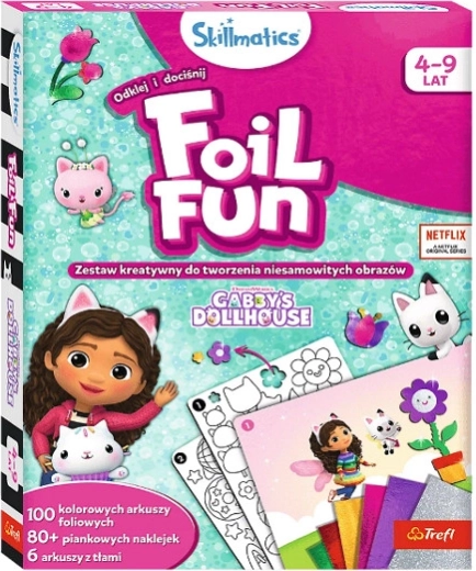 Skillmatics Gabės stebuklingas namelis – kūrybinis rinkinys su folijomis (Foil Fun)