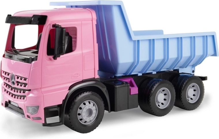 Lena GIGA Trucks savivartis Mercedes Arocs turkio–rožinės spalvos