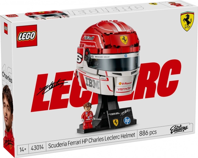LEGO Editions šalmas Charles Leclerc Scuderia Ferrari HP