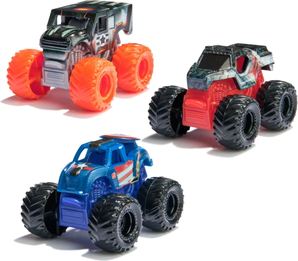 Detailed monster trucks
