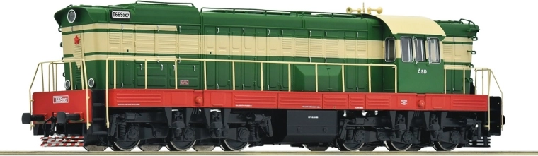 Roco T 669.0107 ČSD Čmelák Diesel Locomotive