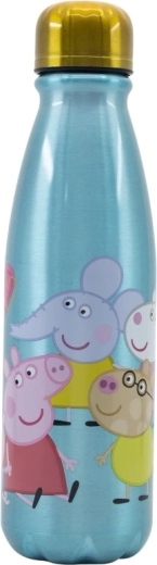 Aliumininis gėrimo buteliukas „Peppa Pig“ 600 ml