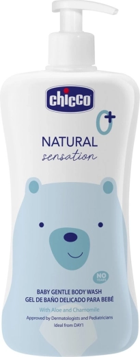 Chicco Natural Sensation shower gel and shampoo with aloe and chamomile 200 ml