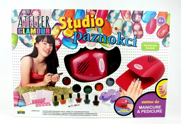 Atelier Glamour Studio nagų manikiūro rinkinys