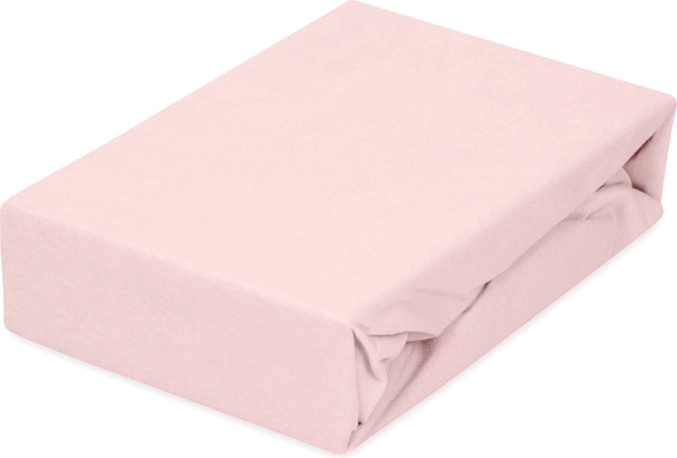 BabyMatex waterproof fitted jersey sheet 60 × 120 cm – pink