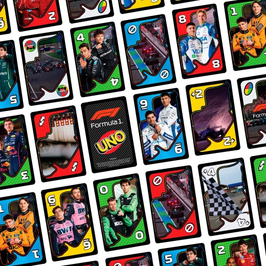 Formula 1 motyvai ant kortų