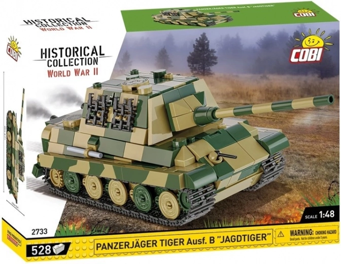 Konstruktoriaus rinkinys Tank Panzerjäger Tiger Ausf. B Jagdtiger