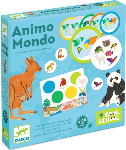 DJECO Animo Mondo Board Game