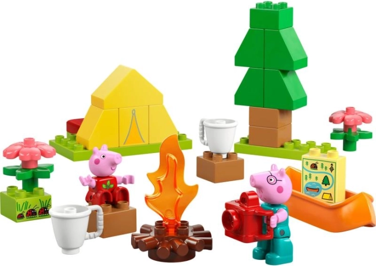 LEGO DUPLO Peppa Pig išvyka į stovyklą
