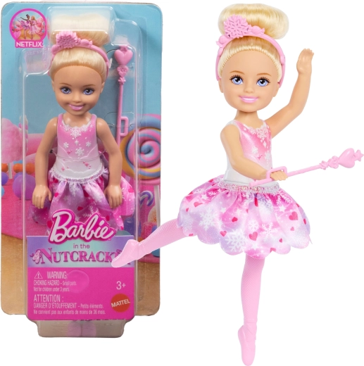 Barbie Chelsea balerina sniego fėja (Spragtukas) – 1 vnt.