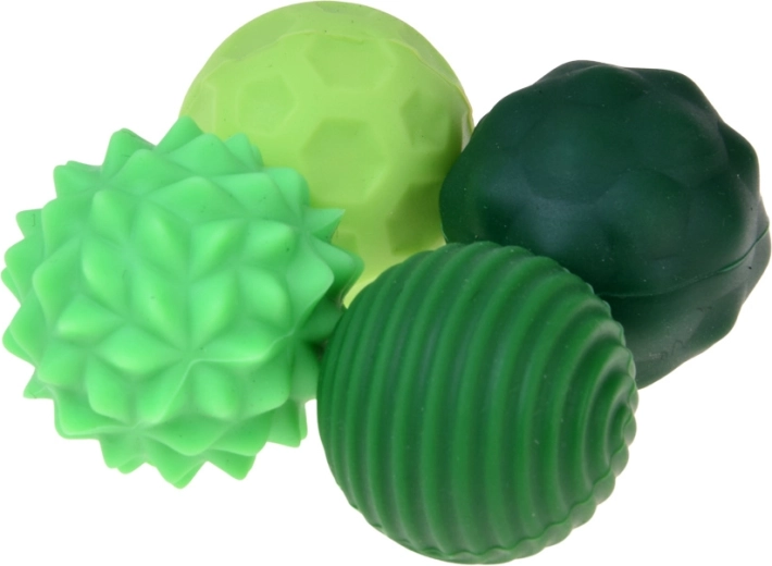 Four different textures for sensory stimulation