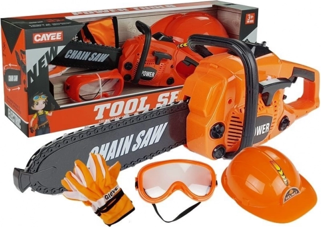 DIY Set: Saw, Gloves, Helmet, Glasses