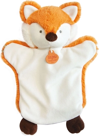 Pliušinis lapiukas–rankinė lėlė 25 cm