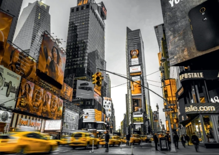 Dėlionė „Times Square“ 2000 detalių DINO
