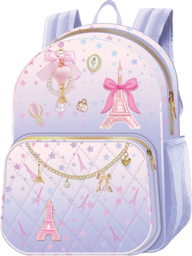 Vaikiška kuprinė deluxe Paris – žvaigždėta naktis