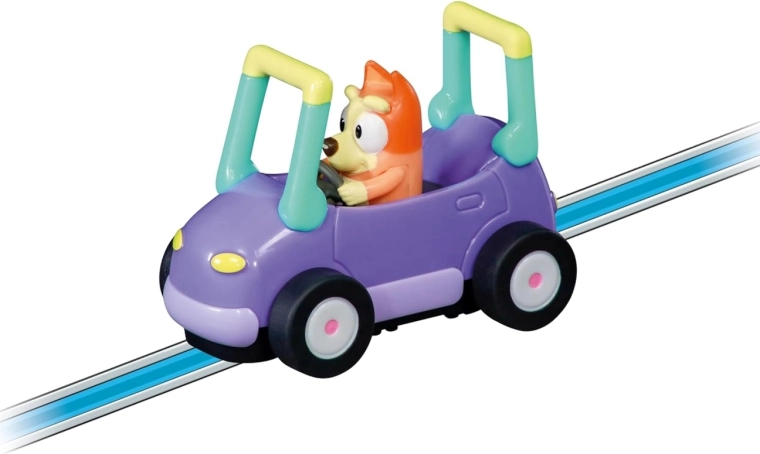 Racing with Bluey and Bingo