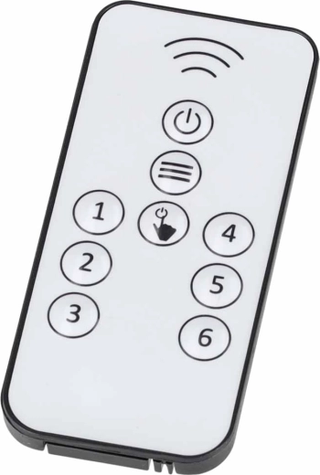 Remote control and clear control buttons