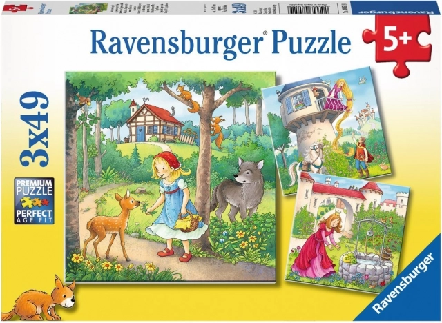 Ravensburger puzzle Classic Tales 3x49 pieces