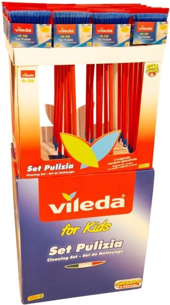 Vileda šluotelės ir semtuvėlio rinkinys
