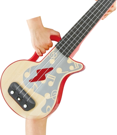 Lightweight ukulele with a handle