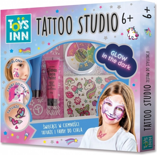 Tattoo Studio set for body and face painting