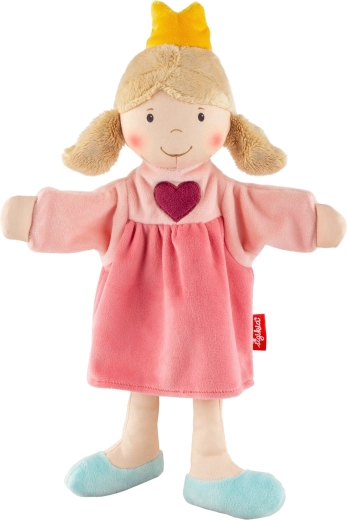 Sigikid pliušinė lėlių teatro pirštininė lėlė princesė 35 cm
