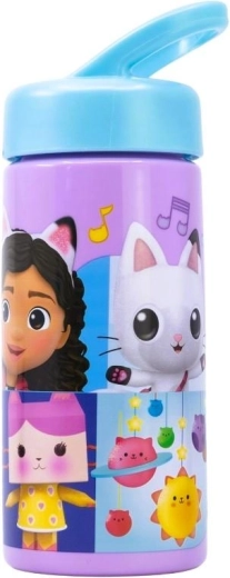 Gabby’s Dollhouse plastic bottle with pull-out straw 410 ml