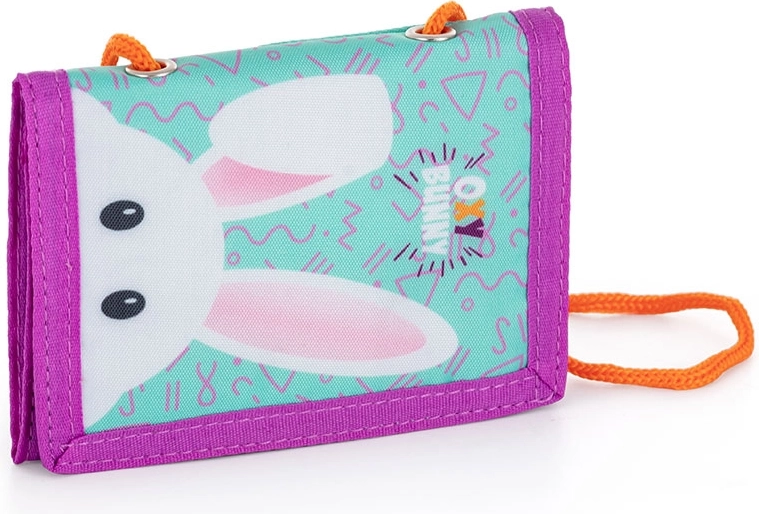 Vaikiška tekstilinė piniginė Oxy Bunny