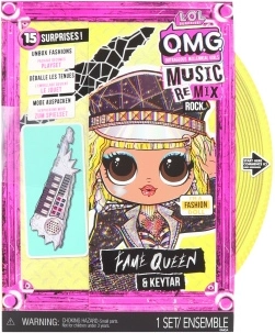 Lėlė L.O.L. Surprise! OMG Remix Rock Fame Queen