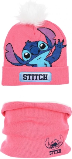 Lilo and Stitch Hat and Neck Warmer Set