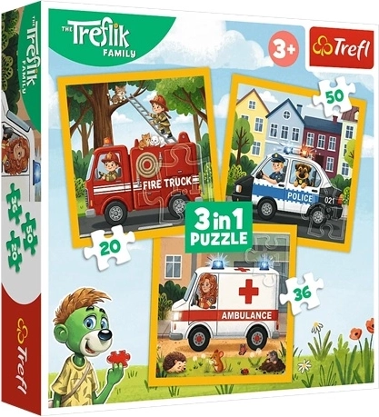 Children's 3-in-1 Puzzle Set – Happy Smiles
