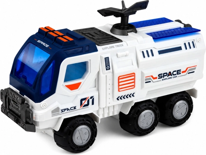 Exploration space rover for missions on planets