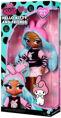Madinga lėlė L.O.L. Surprise O.M.G. Hello Kitty ir My Melody – 1 vnt.