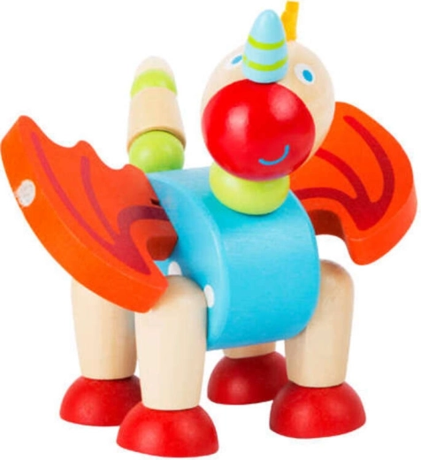 Small Foot Wooden Dragon Merlin Figurine 8 cm