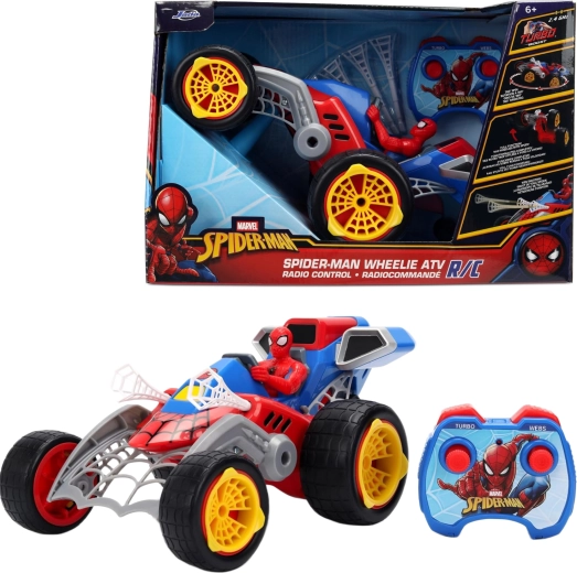 Spider-Man nuotoliniu būdu valdoma bagė su voratinklių šaudymo funkcija, 1:20