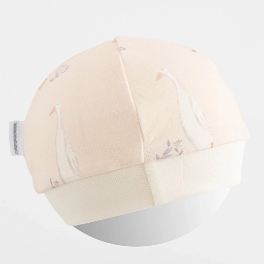 New Baby Cotton Baby Beanie Little Geese