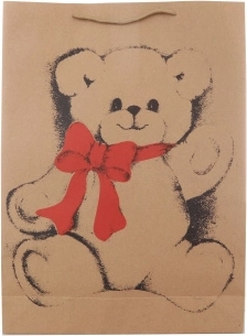 Large gift bag with bear