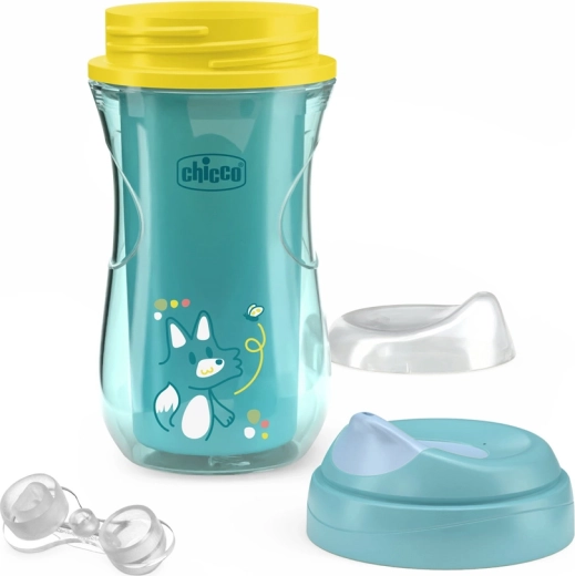 Drinking like from a glass without spills