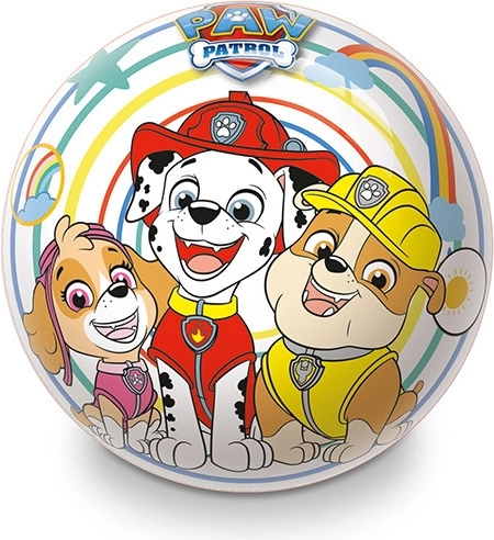 Spalvingas vaikiškas kamuolys su „Paw Patrol“ motyvu